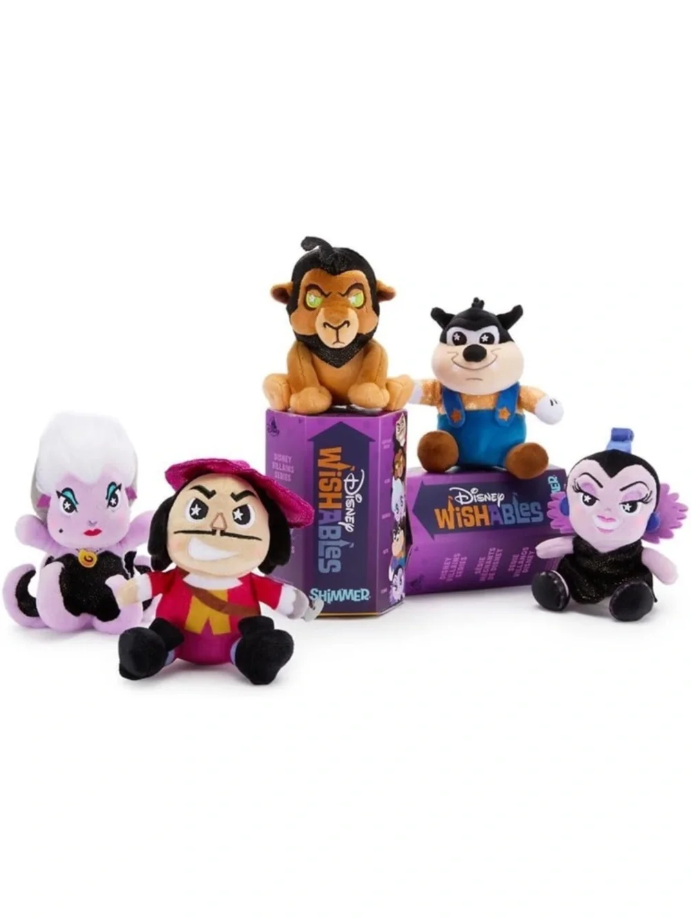 Disney Wishables Villains Shimmer Blind Box - NEW & UNOPENED - Hard to Find